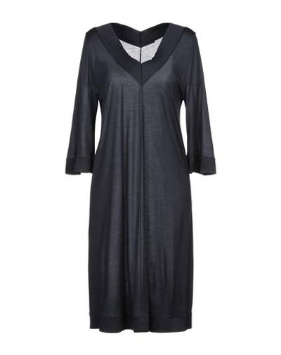 Hanro Nightgown In Dark Blue