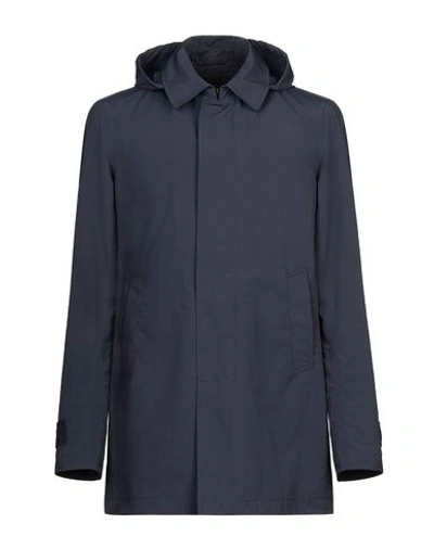 Herno Full-length Jacket In Dark Blue