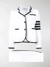 THOM BROWNE 4-BAR LOOPBACK JERSEY SUIT,FSJ001A0053513908680