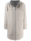 BRUNELLO CUCINELLI STRAIGHT FIT COAT