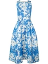 CAROLINA HERRERA TIE-DYED DRESS