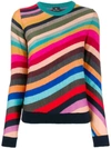 PS BY PAUL SMITH STRIPED KNIT JUMPER