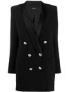 BALMAIN DOUBLE-BREASTED BLAZER DRESS