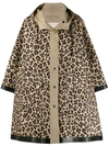 MACKINTOSH LEOPARD PRINT RAINCOAT