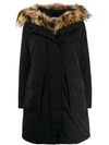 WOOLRICH HOODED MILITARY PARKA COAT