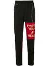 MASTERMIND JAPAN 'YOUNG AT HEART' TRACK TROUSERS