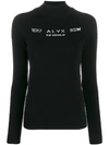 ALYX LOGO KNITTED ROLL NECK