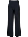DION LEE FADED PINSTRIPE TROUSERS