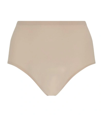 Chantelle Soft Stretch High-waisted Brief In Nude Blush
