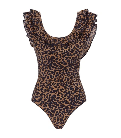 Love Stories Ruby Leopard Print Swimsuit