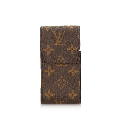 Louis Vuitton Brown Monogram Cigarette Case