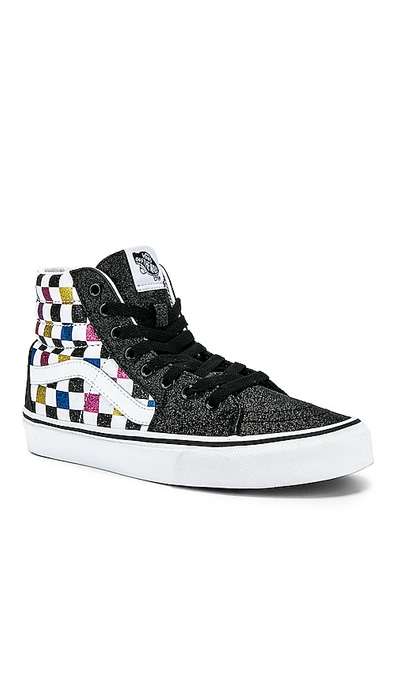 Vans Sk8-hi In Black & True White