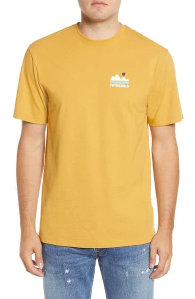 Patagonia Fed Up With Melt Down Graphic Responsibili-tee T-shirt In Gravel Heather