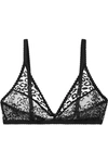 STELLA MCCARTNEY RUBY ROARING STRETCH-LACE SOFT-CUP TRIANGLE BRA