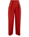 JACQUEMUS CARINI TROUSERS,JACDE99RRED