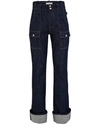 CHLOÉ TURNED UP JEANS,CHC19WDP02152/99L
