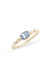 JENNIE KWON DESIGNS DEW CEYLON SAPPHIRE & DIAMOND RING,40-46000-14