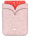 KATE SPADE GLITTER DOUBLE STICKER POCKET