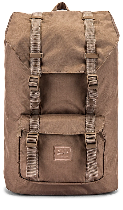 Herschel Supply Co Herschel Little America Light Mid Volume 17l Backpack In Pine Bark