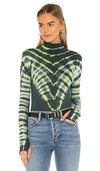 FREE PEOPLE Psychedelic Turtleneck,FREE-WS2489
