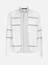 HAIDER ACKERMANN DOUBLE-LAYER EFFECT COTTON SHIRT