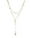Ettika Augustine Layered Lariat Necklace In Gold
