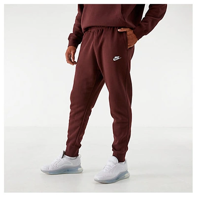 Nike Men's Sportswear Club Fleece Jogger Pants In Red