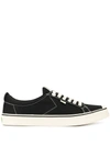 Cariuma Mens Black Mens Oca Low Organic-canvas Trainers 7 In Black