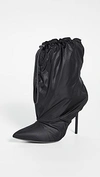 BEN TAVERNITI UNRAVEL PROJECT NYLON MULE BOOTIES