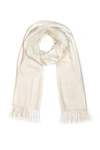 AMICALE TISSUE WEIGHT FRINGE SCARF,843692126906