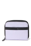 Lesportsac Taylor Zip Around Wallet In Lilac