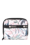 Lesportsac Taylor Zip Around Wallet In Herbal Bou