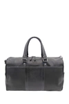 Robert Graham Chatsworth Leather Duffle Bag In Black