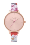 TED BAKER Women's Kate Leather Strap Watch, 36mm