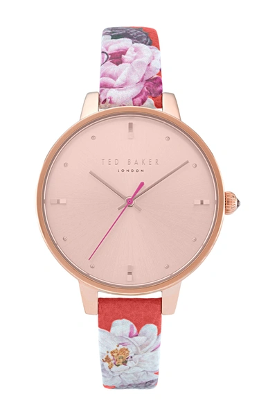 Ted Baker Women's Kate Leather Strap Watch, 36mm