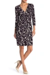 ELIZA J Quarter Sleeve Printed Dress