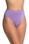 Wacoal B Smooth High Cut Briefs In Chalk Viol