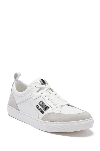Roberto Cavalli Cavalli Lace-up Sneaker In White