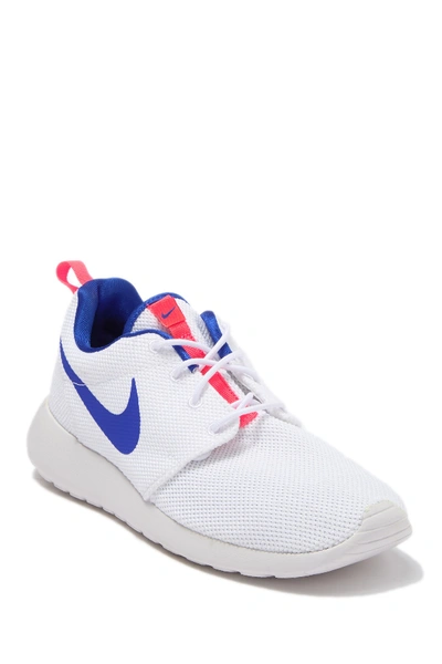 Nike Roshe One Running Shoe In 100 White/ultrmrn-slr Red-grey