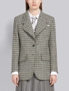 THOM BROWNE THOM BROWNE GUN CLUB CHECK CASHMERE SPORT COAT,FBC357T0564913906719