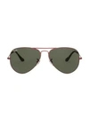 Ray Ban Rb3025 62mm Original Aviator Sunglasses In Red