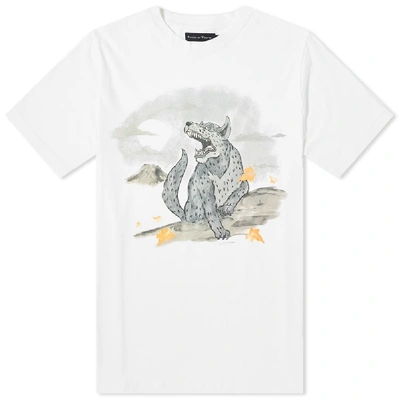 Raised By Wolves Souvenir Redux Tee In White