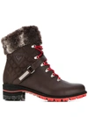 Rossignol Megève Lace Up Boots In Brown