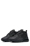 Nike Air Max 270 React Sneaker In Black/ Oil Grey/ Black