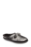 Toms Ivy Mule Slipper In Black Plaid Fabric