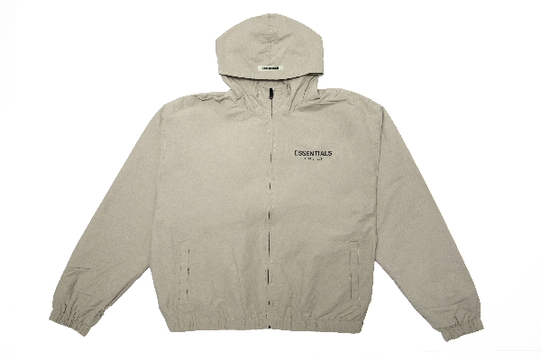 tan anorak jacket