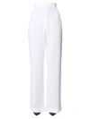BALMAIN BALMAIN WOMEN'S WHITE VISCOSE PANTS,SF05148207D0FA 40