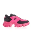 PRADA PRADA WOMEN'S FUCHSIA POLYAMIDE SNEAKERS,1E819LF0503KR2F0D2P 40