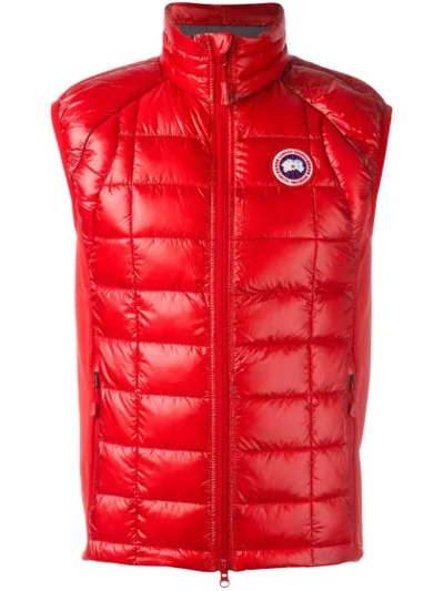 Canada Goose Hybridge Lite羽绒马甲 In Red