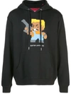 Mostly Heard Rarely Seen 8-bit Downtown Johnny Blaze Pixelated Hoodie In Black